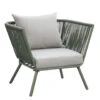 Loungestoel Almeria - Olijfgroen - 75x89x75 Cm 1 Loungestoel Almeria - Olijfgroen - 75x89x75 Cm -tuinmeubelen 50105177
