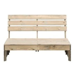 Palletbank Lucca Modulair - Greywash - 120x93,5x76,5 Cm -tuinmeubelen 50203090 0100