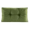 Loungekussen Florence Rug - Donkergroen - 60x43 Cm -tuinmeubelen 51132002