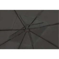 VidaXL Prieel Met Dak 3x3 M Donkergrijs -tuinmeubelen 52f50c1b04e34e85b35e3c5028fb8678