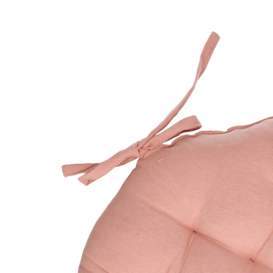 Atmosphera Stoelkussen - Lichtroze - Katoen - 38 X 6.5 Cm - Zitkussen 4 Atmosphera Stoelkussen - Lichtroze - Katoen - 38 X 6.5 Cm - Zitkussen - Afbeelding 2