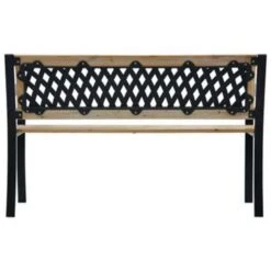 VidaXL Tuinbank 120 Cm Hout Bruin -tuinmeubelen 6401a64503034fbaa09e6e45f07afce5