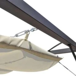 VidaXL Tuinpaviljoen Met Inschuifbaar Dak 8 VidaXL Tuinpaviljoen Met Inschuifbaar Dak -tuinmeubelen 686c8d12220947d7b540ab4544bd4389