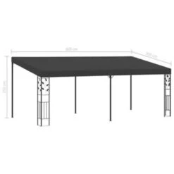 VidaXL Wandprieel 6x3x2,5 M Antraciet 8 VidaXL Wandprieel 6x3x2,5 M Antraciet -tuinmeubelen 756196d2a6e840d0be61632935e47a3f