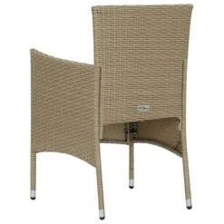 VidaXL Tuinstoelen 2 St Poly Rattan Beige -tuinmeubelen 78cf118feaf14f1cade0f9ea37a0cb2a
