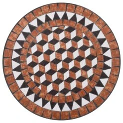 VidaXL Bistrotafel Mozaïek 60 Cm Keramiek Bruin 9 VidaXL Bistrotafel Mozaïek 60 Cm Keramiek Bruin -tuinmeubelen 7dc30afa5438472cabc55bb607bc2fa7