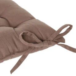 Atmosphera Stoelkussen - Taupe - Katoen - 38 X 6 Cm - Zitkussen 8 Atmosphera Stoelkussen - Taupe - Katoen - 38 X 6 Cm - Zitkussen -tuinmeubelen 81a41da798d74a93b42af445cad5b554