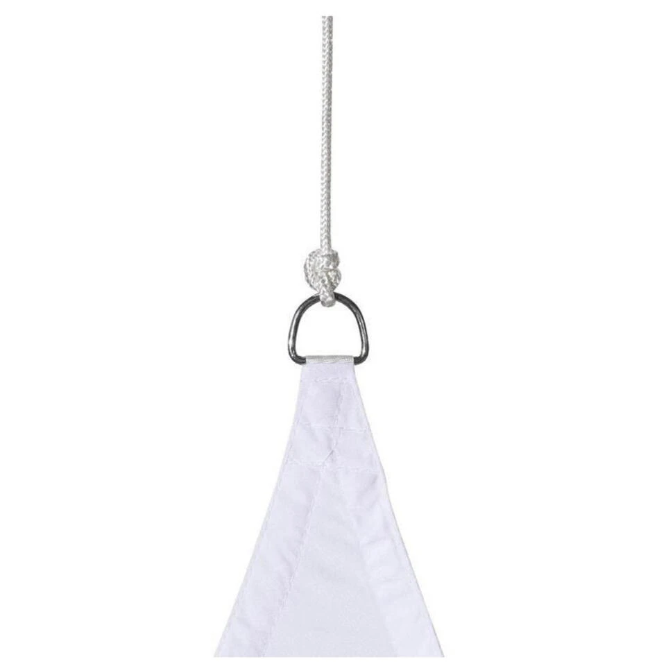 Hesperide Schaduwdoek Curacao - Driehoekig - Wit - 2 X 2 M 4 Hesperide Schaduwdoek Curacao - Driehoekig - Wit - 2 X 2 M - Afbeelding 2