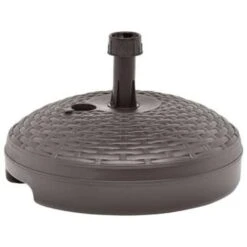 VidaXL Parasolvoet Gevuld Met Zand/water 20 L Kunststof Rattan Bruin -tuinmeubelen a4bc202d511a4c9aa5832917f86ac343