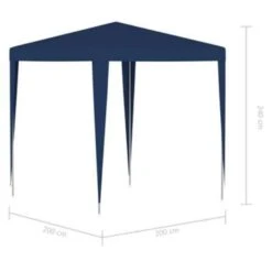 VidaXL Partytent 2x2 M Blauw 7 VidaXL Partytent 2x2 M Blauw -tuinmeubelen b79e46481c254a4891739f03a0fc5536
