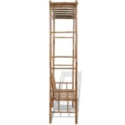 VidaXL Tuinbank Met Pergola 130 Cm Bamboe -tuinmeubelen b8dab7ddf4e74151be9bd5f5bf6930ac