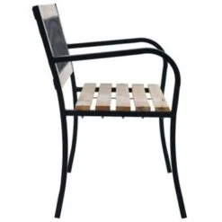 VidaXL Tuinbank 120 Cm Hout Bruin -tuinmeubelen bb2347570a0345ca9cbcbdfe248e2a72