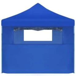 VidaXL Vouwtent Pop-up Met 5 Zijwanden 3x9 M Blauw -tuinmeubelen d1abd955f21e48f6af98446dbf498a1f