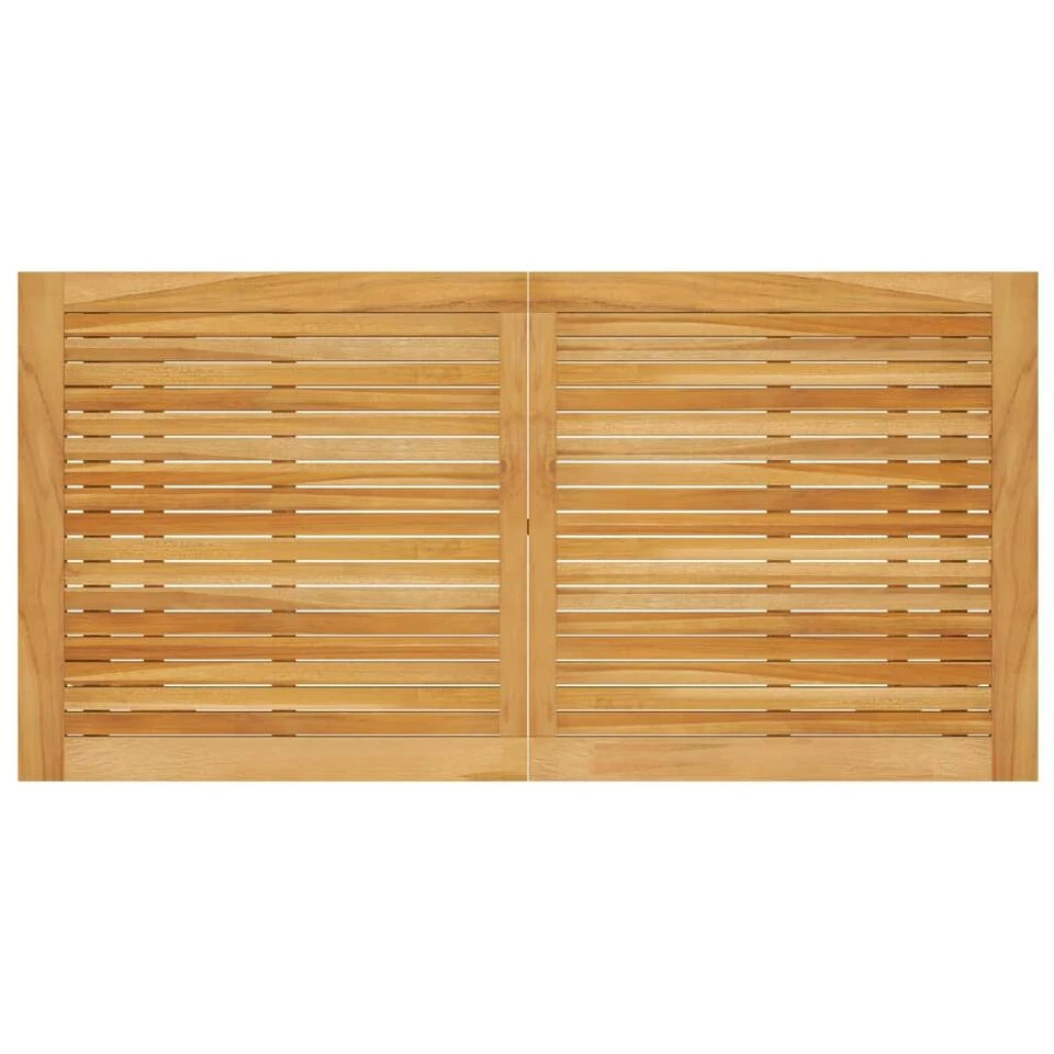 VidaXL Tuintafel 140x70x73,5 Cm Massief Acaciahout 5 VidaXL Tuintafel 140x70x73,5 Cm Massief Acaciahout - Afbeelding 3