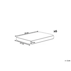 Beliani Zitkussen TOLVE - Groen Polyester -tuinmeubelen e136c7a162624ace8989010a416bf81c 1