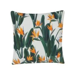 Beliani Buitenkussen TSOTYLI - Groen Polyester -tuinmeubelen e2e9adf28f1347d4a6da022a62e5a31d