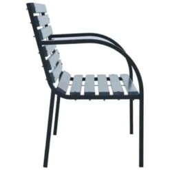 VidaXL Tuinbank 120 Cm Hout Grijs 8 VidaXL Tuinbank 120 Cm Hout Grijs -tuinmeubelen e885276225784c25a7a77638e47223d4