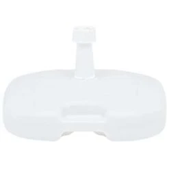 VidaXL Parasolvoet Gevuld Met Zand/water 16 L Kunststof Wit -tuinmeubelen e9731b752ef84e78b8c0e843b1dea19c