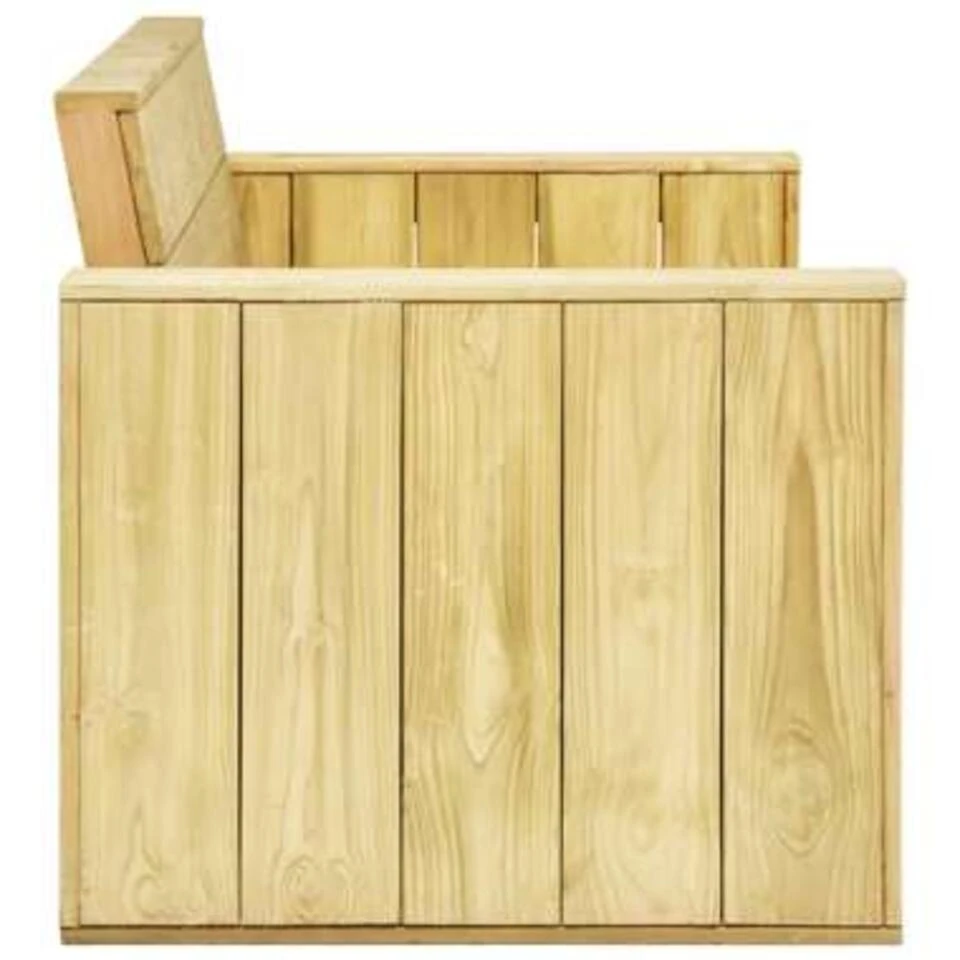 VidaXL Tuinbank 179 Cm Geïmpregneerd Grenenhout 6 VidaXL Tuinbank 179 Cm Geïmpregneerd Grenenhout - Afbeelding 4