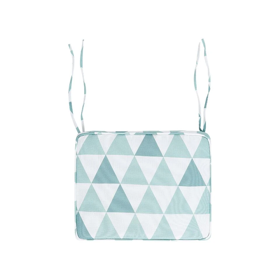 Beliani Zitkussen TOLVE - Blauw Polyester 6 Beliani Zitkussen TOLVE - Blauw Polyester - Afbeelding 4