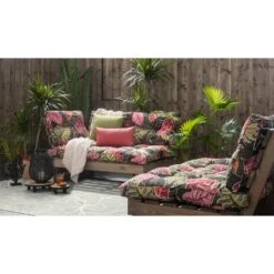 Palletkussen Meilani - Groen - 120x80x10 Cm -tuinmeubelen sf 51133006 9061